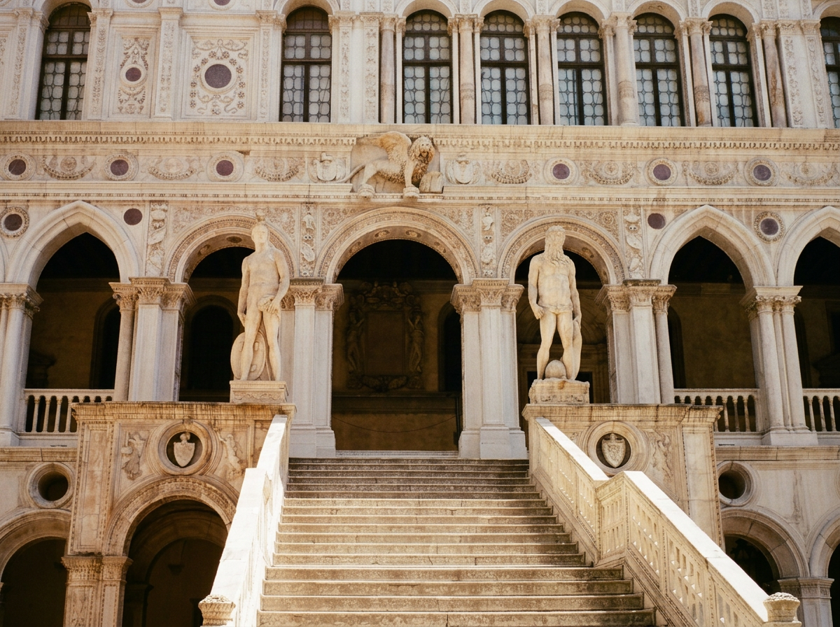 Scala dei Giganti di Palazzo Ducale a Venezia